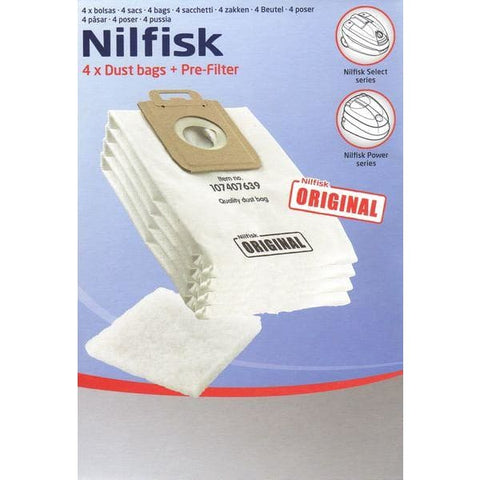 Nilfisk porzsák - Ipari porzsákok
